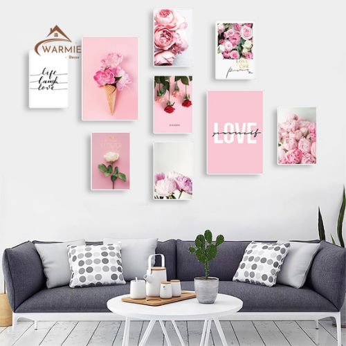 Bộ Tranh Treo Tường Trang Trí Nội Thất Hiện Đại - Ảnh 2