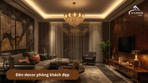 Đèn decor phòng khách đẹp