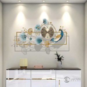 Đồng hồ decor theo không gian